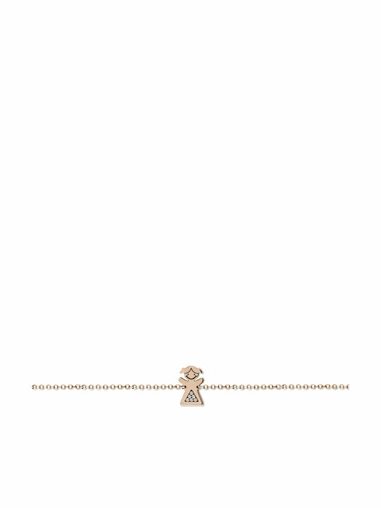 Ekan Детска Гривна Верига от Злато 14K с Фигура