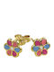 Roloi Kaliamanis Детски Обеци Studs от Злато 9K