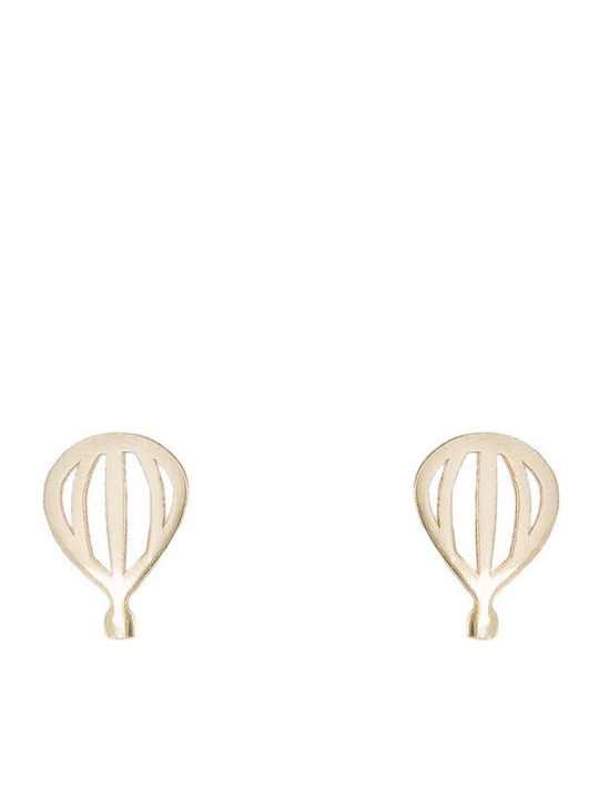 Kids Earrings Studs made of Gold 14K