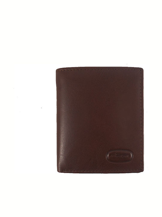 Кожен Мъжки Портфейл с RFID Кафяв