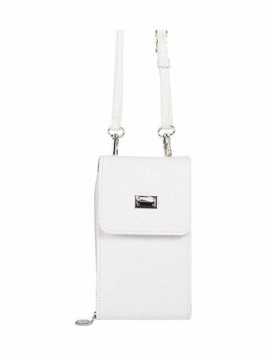 Silver & Polo Groß Damen Geldbörse Klassisch Weiß