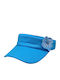 Brims and Trims Frauen Stoffartig Hut Visier Blau