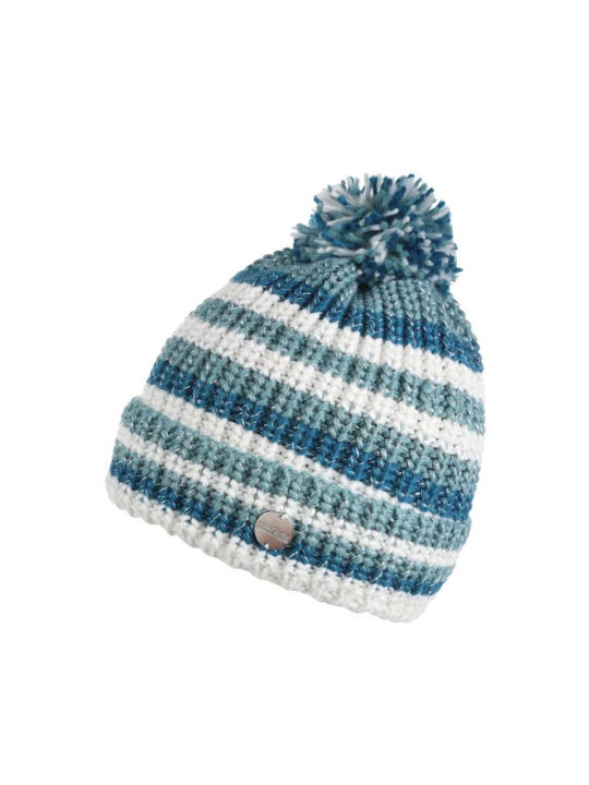 Regatta Kid's Bitsie Knitted Hat Mineral Παιδικό Σκουφάκι Πλεκτό Μπλε