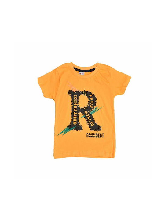 Potre Kinder-T-Shirt Orange