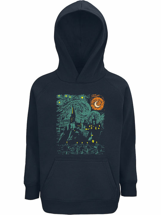 Kids Sweatshirt with Hood and Pockets French Na...