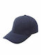 Kinderhut Jockey Stoff Marineblau
