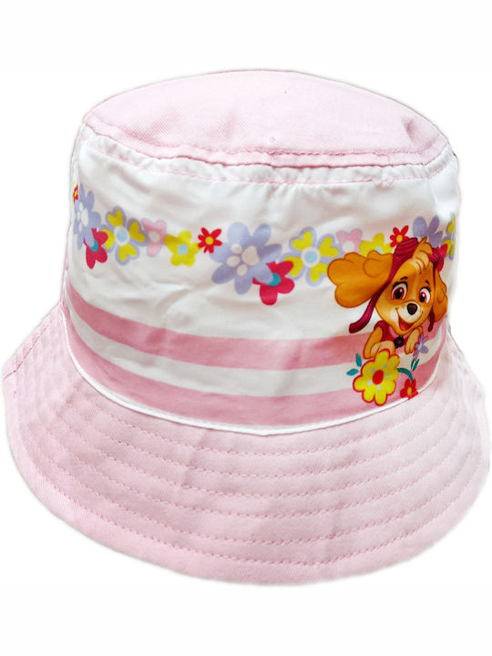 Kids' Hat Bucket Fabric Pink