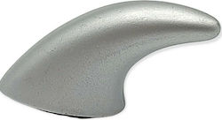 Pamar Knob Furniture made of Zamak & Metallic Chrome-matte 20mm (Center Distance 20mm) 0282-000-10C1 1pcs