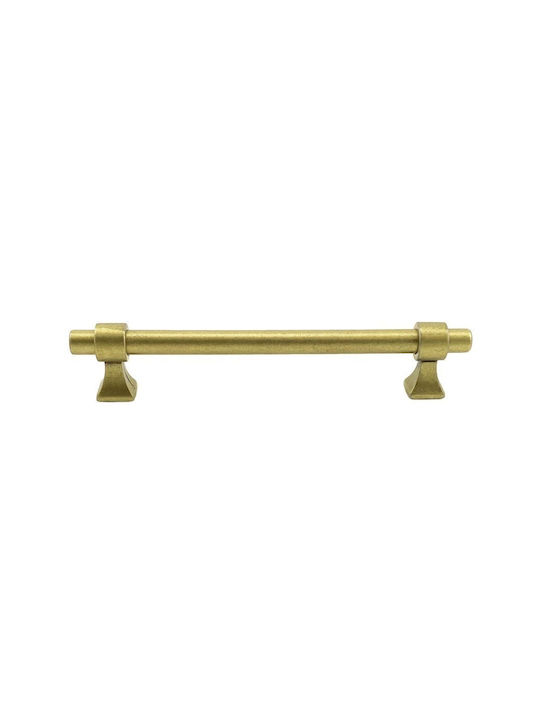 Herrajes Palencia Antik Handgriff Möbelgriff aus Metallisch in Bronze Farbe 128mm 336262 1Stück