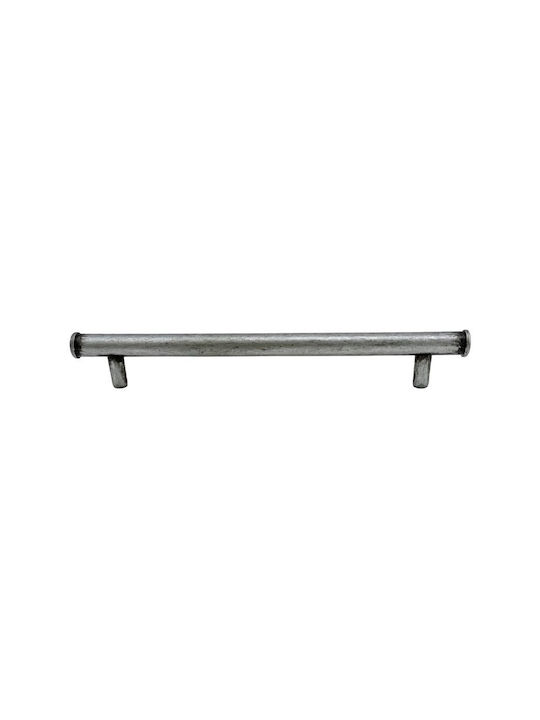 Herrajes Palencia Handgriff Möbelgriff aus Metallisch in Silber Farbe 160mm 4249-160-PEWTER 1Stück