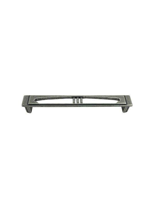 Herrajes Palencia Herrajes Palencia 4798 160mm Antik Handgriff Möbelgriff aus Metallisch in Silber Farbe 479850-160-PEWTER 1Stück