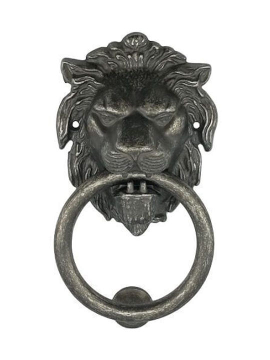 Klopfer Vordertür Benini Leone Anello Bronze Matt