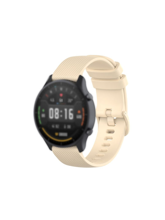 Armband Silikon Beige (Amazfit Stratos 2s/3)