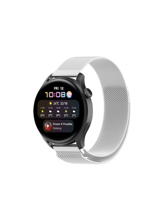 Steel Каишка Неръждаема стомана Сребрист (Amazfit Pace)