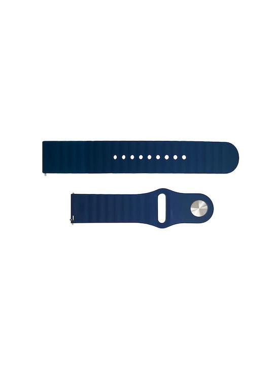 Gtr 2e 46mm Λουράκι Σιλικόνης με Pin Μπλε (Amazfit GTR 2/GTR 2e)
