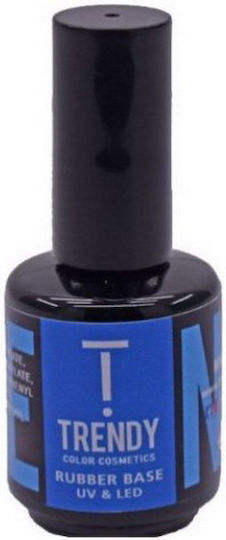 Trendy Color Cosmetics Base Grundierung für Gel-Nagellacke Gummi 15ml