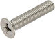 Maschinenschraube Kreuzschlitz Inox DIN 7985 mit Durchmesser M5 und Länge 16mm 100Stück