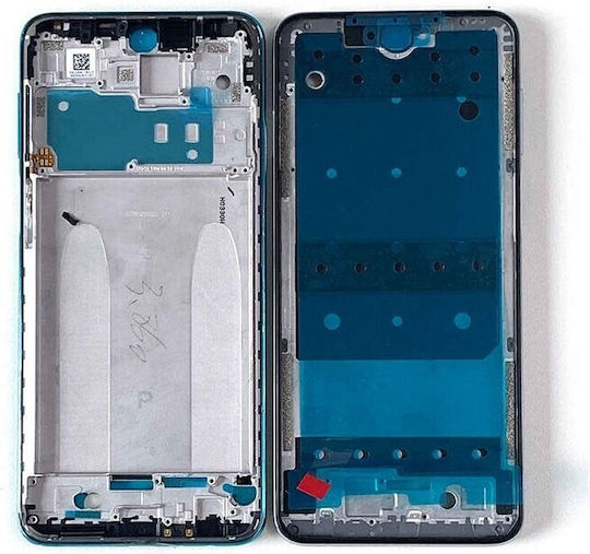 Μεσαίο Πλαίσιο Μπλε για Redmi Note 9S