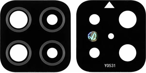 Camera Lens Glass Black for Galaxy A22 4G