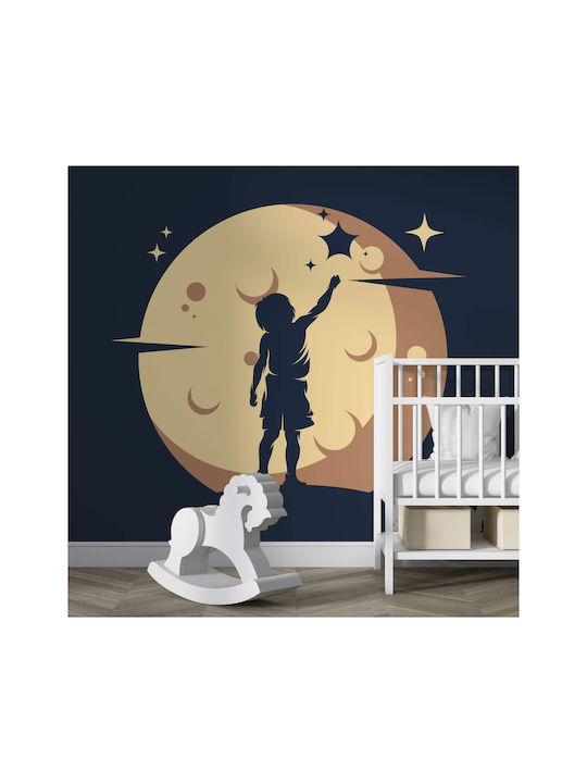 Caravelshop Детска стикерна за стена Стена