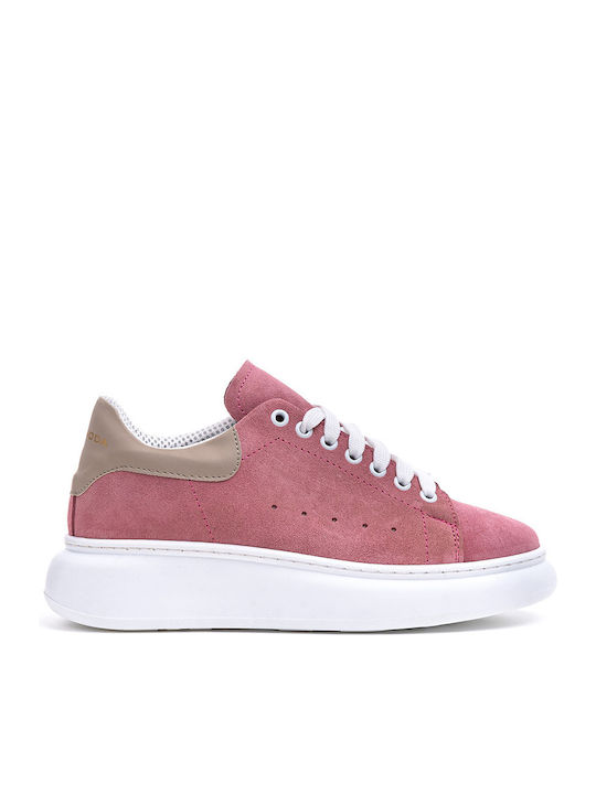 Perlamoda Flatforms Sneakers Pink