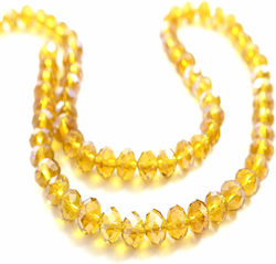 Glass Craft Bead Yellow