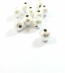 Metallic Craft Bead White 10mm