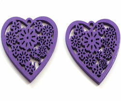 Wooden Hearts Thickness 40mm