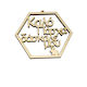 Woodseason Wooden Letters 1pcs