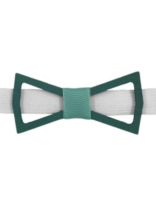 Bonjour Bebe Kids Wooden Bow Tie "0026" Green