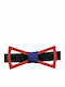 Bonjour Bebe Kids' Wooden Bow Tie Red