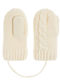 Kids Gloves MIttens White