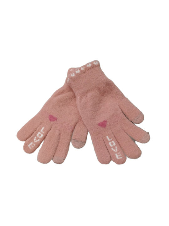 Fatsoules Παιδικά Γάντια Ροζ