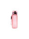 Vidro Vidro Bpa Free Sticlă de apă Plastic 650ml Pink