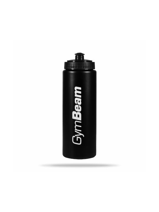 GymBeam Plastic Water Bottle 750ml Black