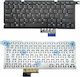 Dell Laptop Keyboard without Frame and English (US) Layout in Black Color MP-12G73US-920