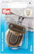 Prym Κούμπωμα για Πλεκτή Τσάντα Μπρούτζινο