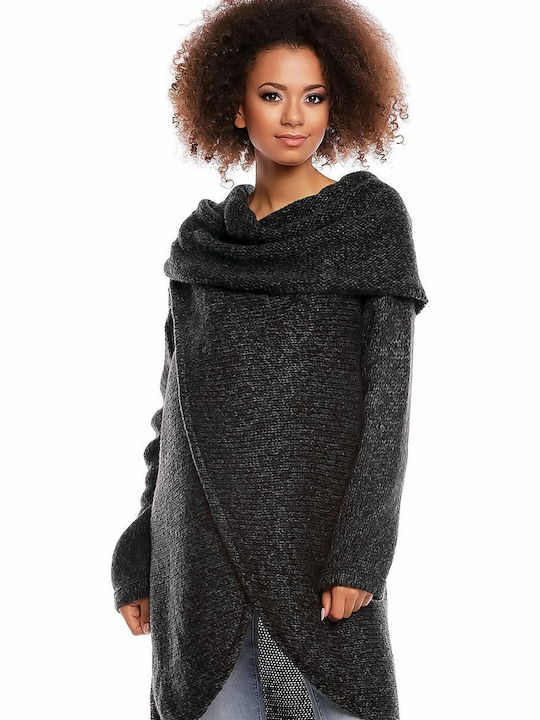 PeeKaBoo Pullover Schwangerschafts-Tops Schwarz