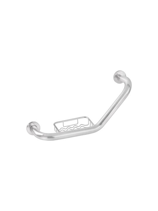 Bronze Art Inox Bathroom Grab Bar 42cm Silver