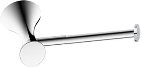 Wall Mounted Silver Paper Holder