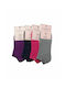 Trendy Γυναικείες Κάλτσες Πολύχρωμες 4Pack