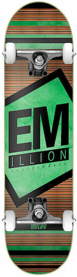 Emillion Prime Logo Complet Placă scurtă Verde