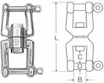 A4 M8256 16mm Twister Boat Deck 16mm