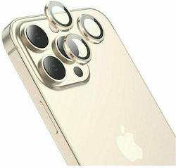 Lens 3--1 Протектор за камера Закалено стъкло Златист за iPhone 13 Pro Max Lens 3--1 Протектор за камера Закалено стъкло Златист за iPhone 13 Pro Max