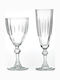 Nuova Vita Diamond Champagne Glass for Wedding made of Crystal