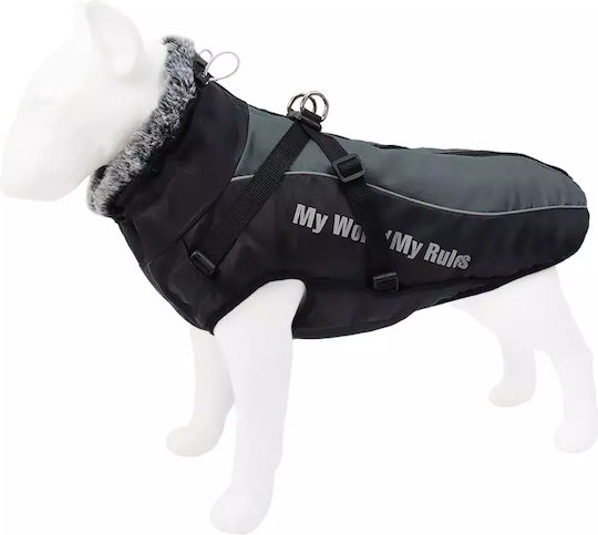 Animal Hundemantel Gray mit Rückenlänge 42 cm.