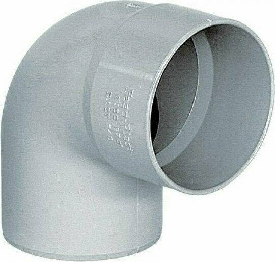 Fasoplast Pipe Elbow Fitting PVC 160mm Pvc-u 87 5° 8021087160