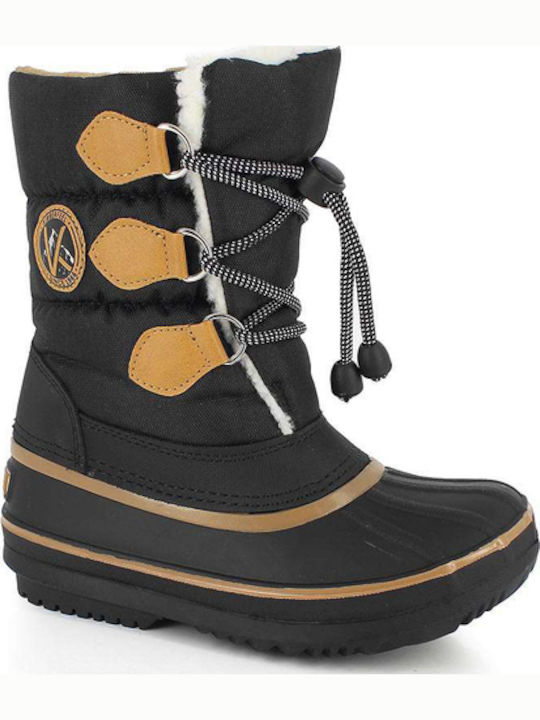 Avalance-noir/black Kids Boots Black
