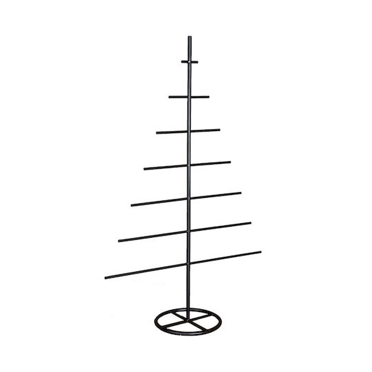 Decorațiune de Crăciun Metalic Brad 125cm. Negru
