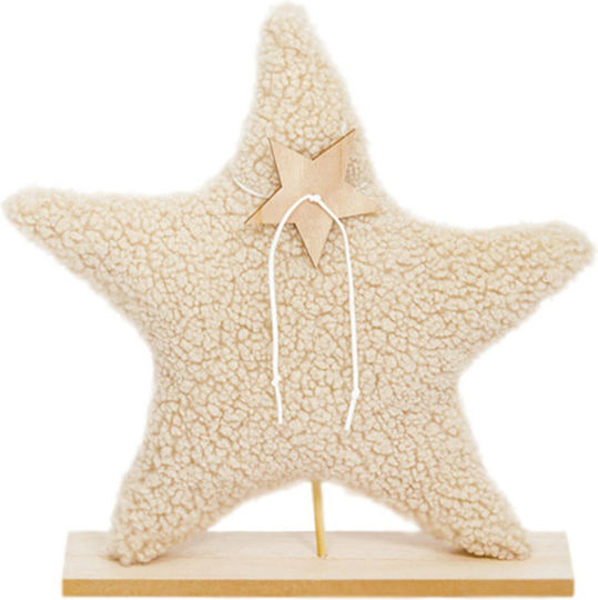 Stea Suspendată Bej 38 cm